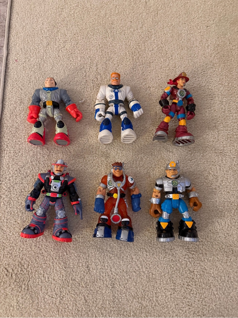 Rescue heroes Set of 6